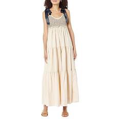 Beige - Long Dresses Free People Bluebell Solid Maxi Dress - White