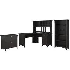 Book Shelves Bush Furniture Salinas 60W Book Shelf