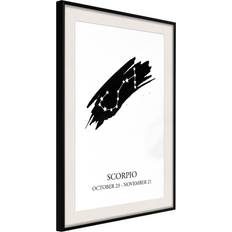 Artgeist Inramad Tavla Zodiac: Scorpio I 30x45 Poster