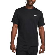 Nike Herre T-skjorter Nike Men's Hyverse Versatile Dri-Fit UV Short-Sleeve Top - Black/White