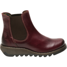 Purple - Women Chelsea Boots Fly London Salv - Purple