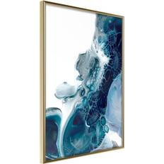 Artgeist Inramad Tavla Acrylic Pouring I Poster