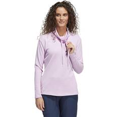 Adidas Lila Tröjor adidas Melange High Mock Sweat Lilac