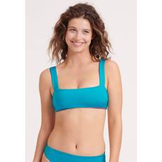 Sloggi Bademode Sloggi Shore Damen Fornillo Top Bikini Oberteil, Turquoise-Dark Combination