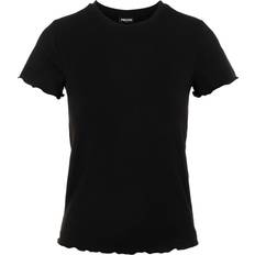 Viskose T-shirts Pieces Kortærmet T-shirt