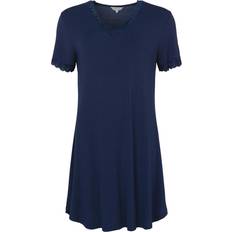 Lady Avenue Nachthemden Lady Avenue Bamboo Nightdress - Marine