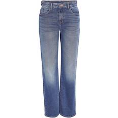 Noisy May Nmyolanda Midja Jeans Med Vida Ben Blå