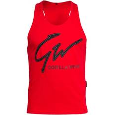 Gorilla Wear Herren Tanktops Gorilla Wear Evansville Tank Top Bodybuilding und Fitness Bekleidung für Herren, rot