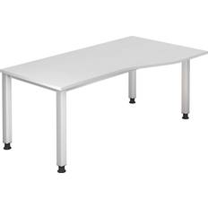 Hammerbacher HAMMERBACHER QS18 höhenverstellbarer Trapezform Schreibtisch