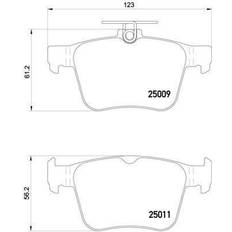 Freni Brembo Pastiglie Freno P85124 Kit Pastiglie Freno