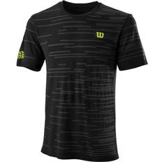 Wilson Chaos Rapide Seamless Crew T-shirt Svart