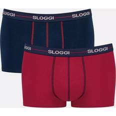 Sloggi Homme Sous-vêtements pour hommes Sloggi Lot de 2 Boxers Courts - Multicolore