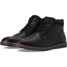 Synthetic Leather Chukka Boots Nunn Bush Dc Circuit Plain Toe Lace-up Boots - Black