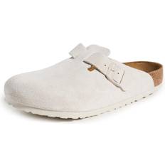 Birkenstock White Outdoor Slippers Birkenstock Boston - White