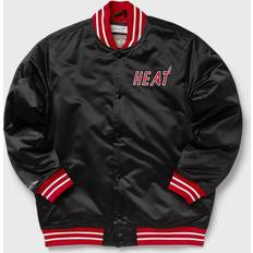 Mitchell & Ness Miami Heat Heavyweight Satin Jacket Black