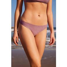 Pieces dame bikini underdel PCBLING Bordeaux Silver lurex
