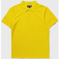 Yellow Polo Shirts Vilebrequin Men's Organic Terry Polo Shirt SUN