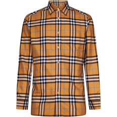 Burberry Herre Skjorter Burberry Shirt Men colour Orange