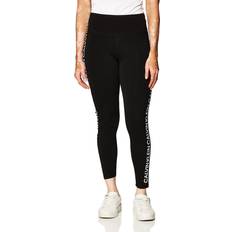 Calvin Klein Women Tights Calvin Klein Logo Stripe Crop Leggings