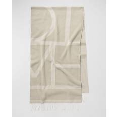 Accessories Toteme Monogram Wool Jacquard Scarf