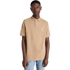 Brown - Men Polo Shirts Polo Ralph Lauren Basic Mesh Shor Sleeve Shirt