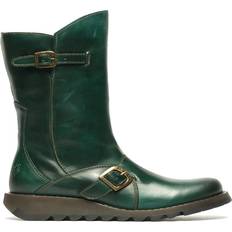 Mujer - Verde Botas altas Fly London Mes 2 - Petrol