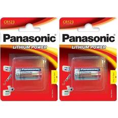 Panasonic 2 Pack Cr123A Cr123 Dl123 3V Photo Lithium Camera Battery