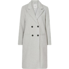 Object Linea Coat - Light Grey Melange