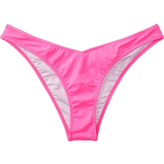 PINK V Front Itsy Bikini Bottom - Radiant Rose