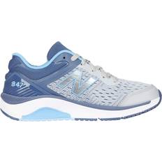 New Balance Laced Walking Shoes New Balance 847v4 W - Light Aluminum/Vintage Indigo/Team Carolina