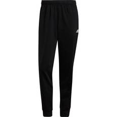 Clothing adidas Men's Essentials Warm-up Tapered 3 Stripes Track Pants - Black/White