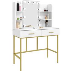 90.0 cm Sminkbord WOLTU MB6077ws Sminkbord 45x90cm