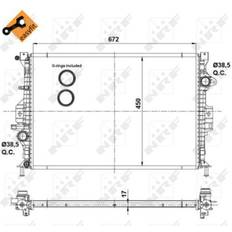 AM4 Raffreddamenti ad Aria per CPU NRF Radiatori Ford 53737