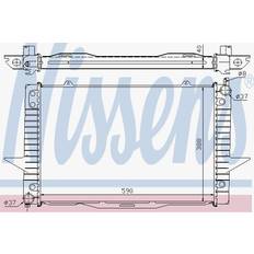 CPU luftkylare på rea Nissens 65546A radiator, motorkylning