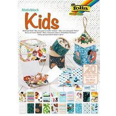 Kreiden folia Motivblock Kids farbsortiert 270 g/qm 20 St