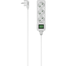 Hama Stikdåser & Forlængerledninger Hama Power Strip 3 Way Switch 3.0m