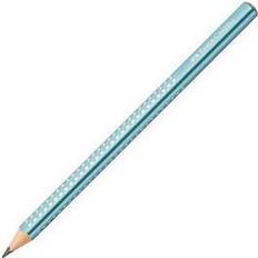 Faber-Castell Jumbo Sparkle Bleistift B ocean blue 1 St