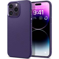 Spigen Liquid Air Armor Designed for iPhone 14 Pro Case 2022 Deep Purple