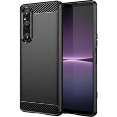 Hurtel Carbon Case case for Sony Xperia 1 V flexibl. [Levering: 4-5 dage]