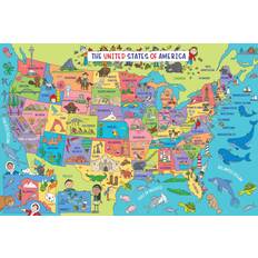 Bodenpuzzles Peter Pauper Press Map Kids Floor Puzzle
