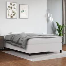 Letti e Materassi vidaXL Giroletto Bianco 140x200 cm in Similpelle