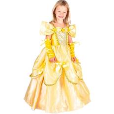 Gul Prinsessekjole Børnekostume