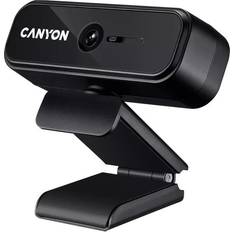 Cámaras web Canyon Webcam C2N Full HD 1080p Negro