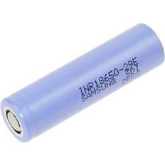 Samsung Batterijen en Opladers Samsung INR18650-29E Speciale oplaadbare batterij 18650 Flat-top, Geschikt voor hoge temperaturen Li-ion 3.6 V 2900 mAh