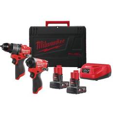 Milwaukee m12 powerpack Milwaukee M12 FPP2A2-602X Værktøjssæt
