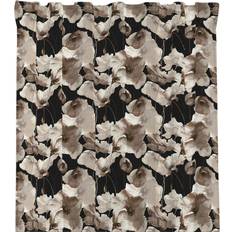 Svarta Gardiner & Tillbehör Redlunds Gardiner Multibandslängder Alice Svart/Beige 2-pack