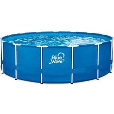 Blue Wave Pools Blue Wave Round Active Frame Metal Pool Package Ø5.5x1.3m