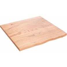 vidaXL Light Brown 60 x 60 x 2 cm Wall Shelf 60cm