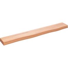Natural Wall Shelves vidaXL Light Brown 80 x 10 x 4 cm Wall Shelf 80cm