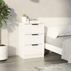 vidaXL white, 1/2x Night Bedside Table